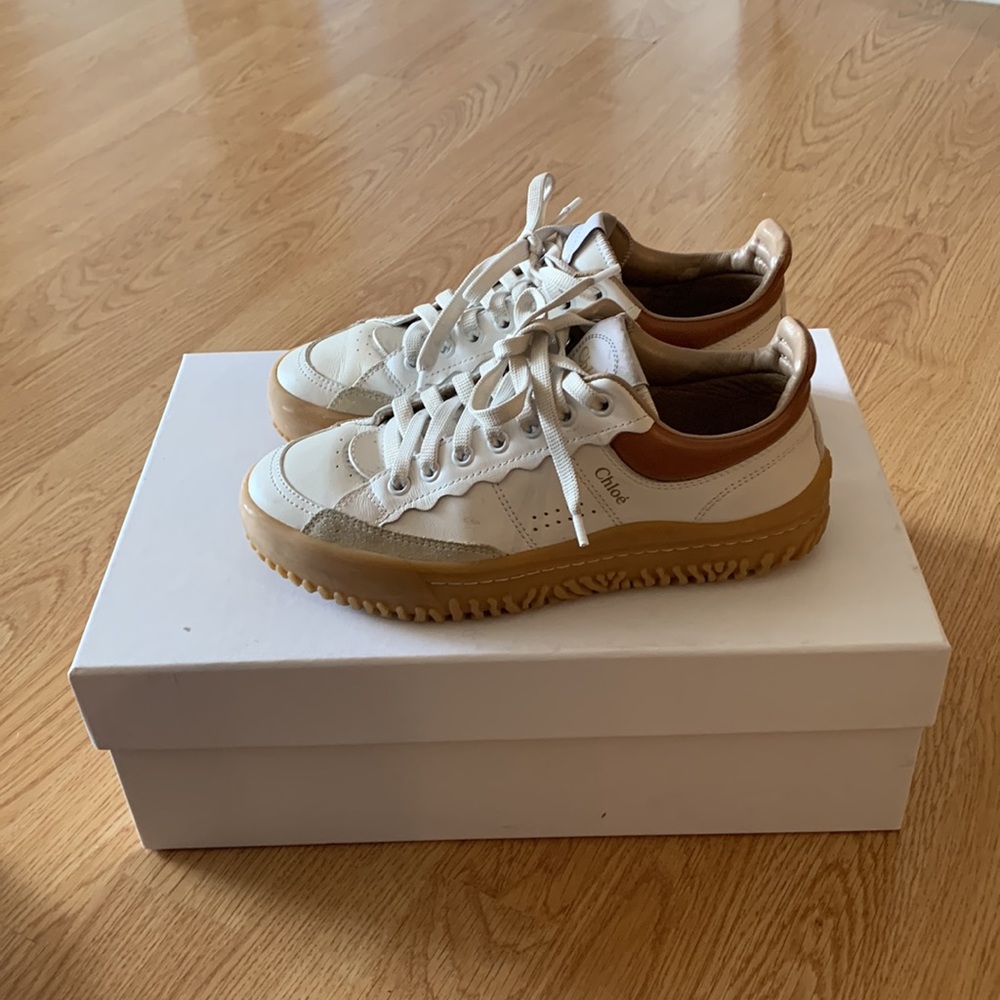 Chloe leather sneakers Frankie